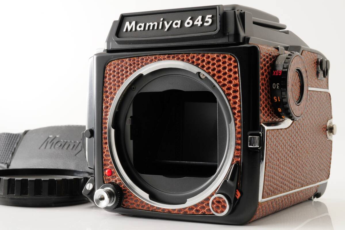 ■希少美品■ マミヤ MIMIYA M645 1000S リザード #08S-2332