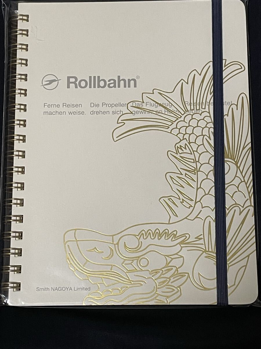 ロルバーン Rollbahn デルフォニックス DELFONICS ポケット付メモ L Smith 名古屋 限定 金の シャチホコ しゃちほこ