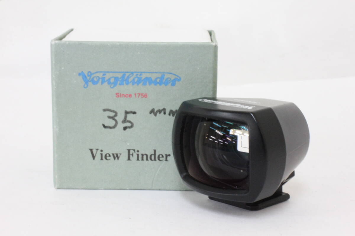 【返品保証】 【元箱付き】フォクトレンダー Voigtlander 35mm ビューファインダー M7544