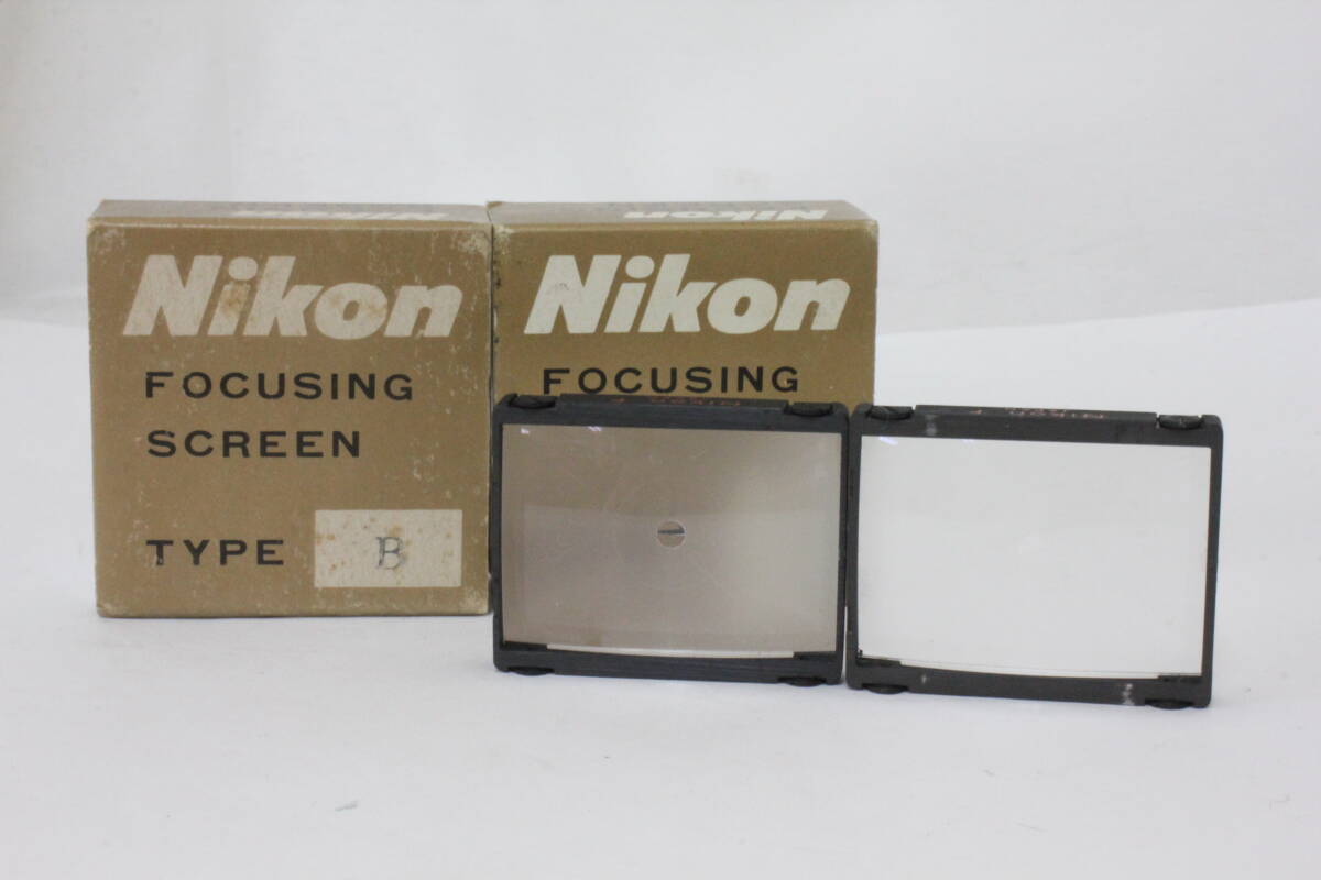 【返品保証】 【2点まとめ】ニコン Nikon フォーカシングスクリーン A スクリーン M7559