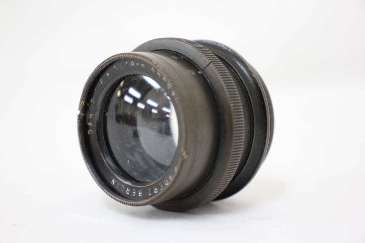 【返品保証】 C P GOERZ BERLIN DAGOR 18cm F6.8 レンズ M7607