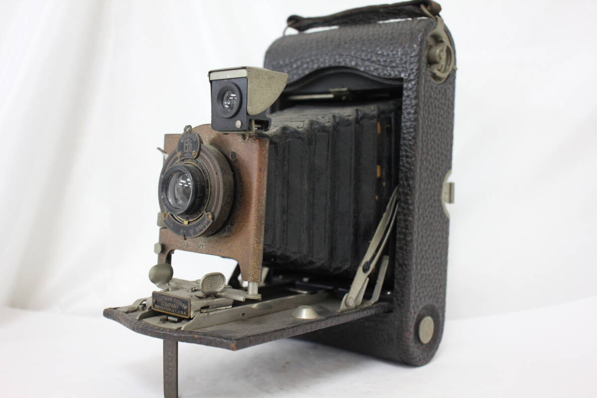【訳あり品】 コダック Kodak FOLDING POCKET KODAK F4 蛇腹カメラ e2802