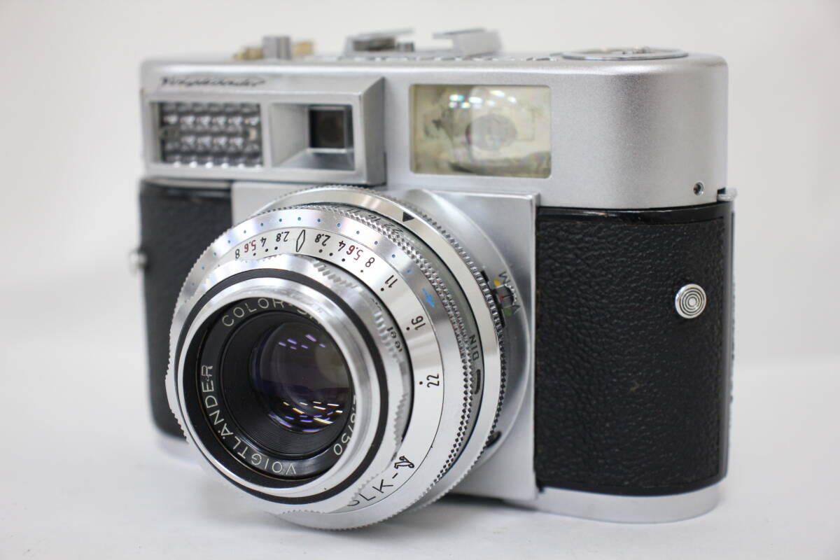 【訳あり品】 フォクトレンダー Voigtlander VITOMATIC II a COLOR-SKOPAR 50mm F2.8 レンジファインダー カメラ e2823