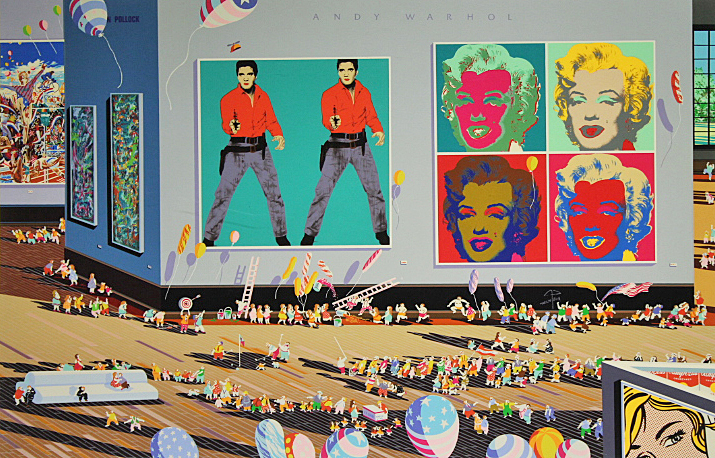 ■★ヒロヤマガタ（山形博導） 【ソウルオリンピックⅡ】 シルクスクリーン 直筆サイン エディション有り