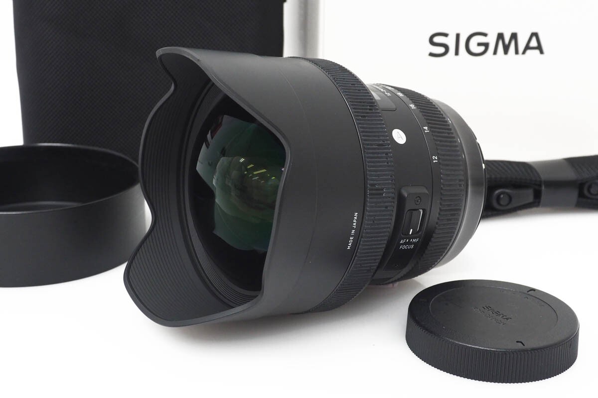 【全額返金保証】並品｜シグマ 12-24mm F4 DG HSM [キヤノン用] CA01-R520-3X3