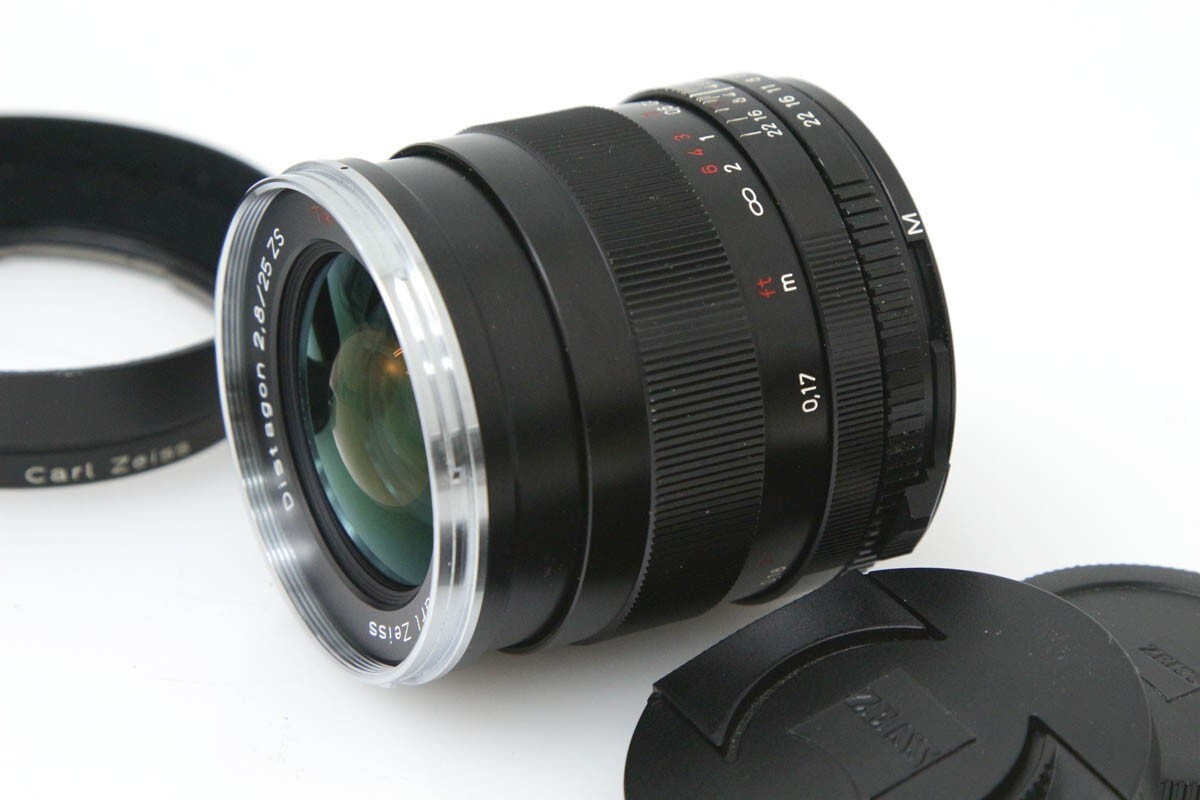 【全額返金保証】美品｜カールツァイス Distagon T* 2.8/25 ZS M42スクリューマウント用 CA01-R1461-2R2A