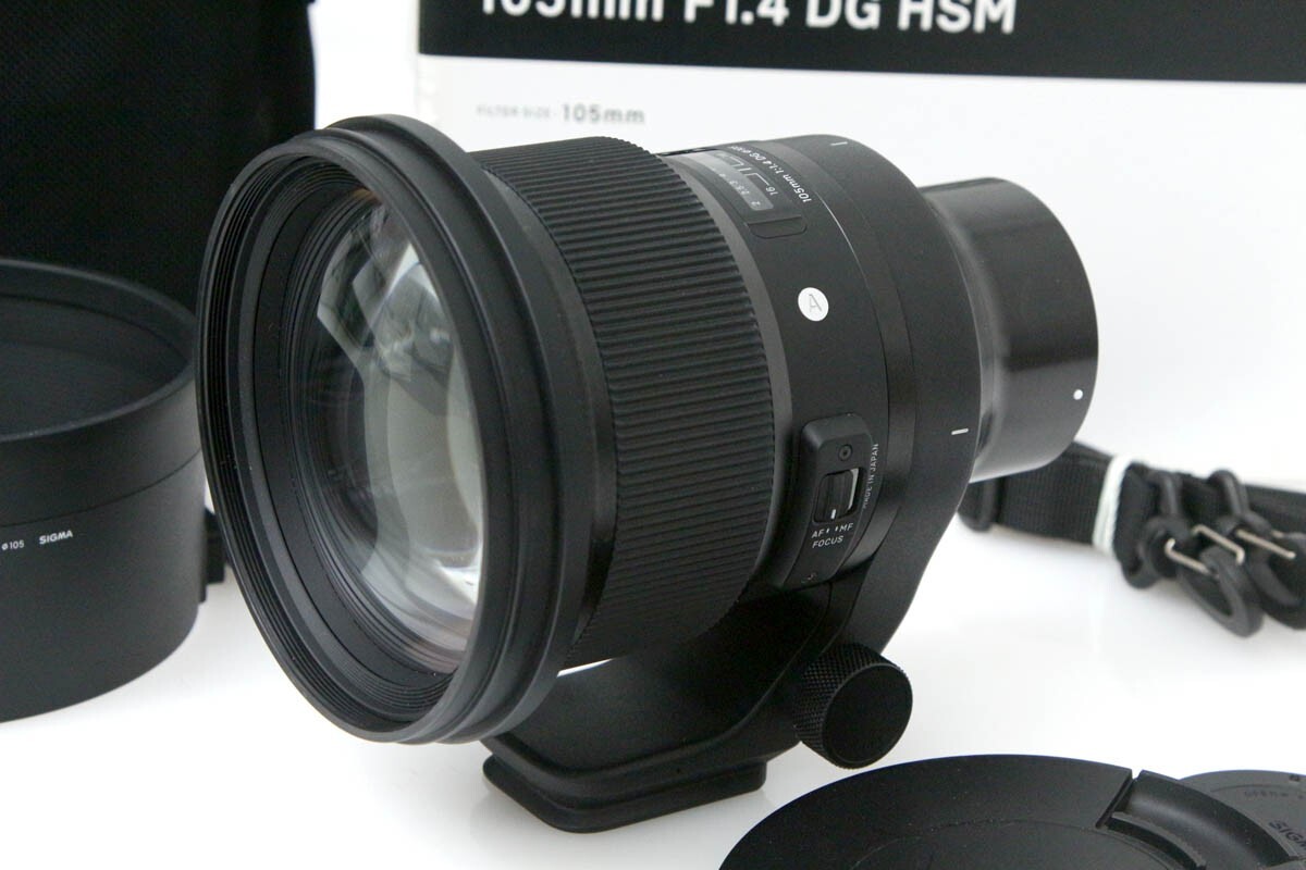 【全額返金保証】美品｜シグマ 105mm F1.4 DG HSM ソニーEマウント用 CA01-R1472-2C5