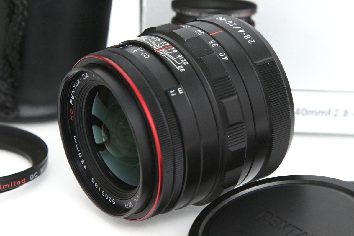 【全額返金保証】良品｜ペンタックス HD PENTAX-DA 20-40mmF2.8-4ED Limited DC WR [ブラック] CA01-R2337-2O4
