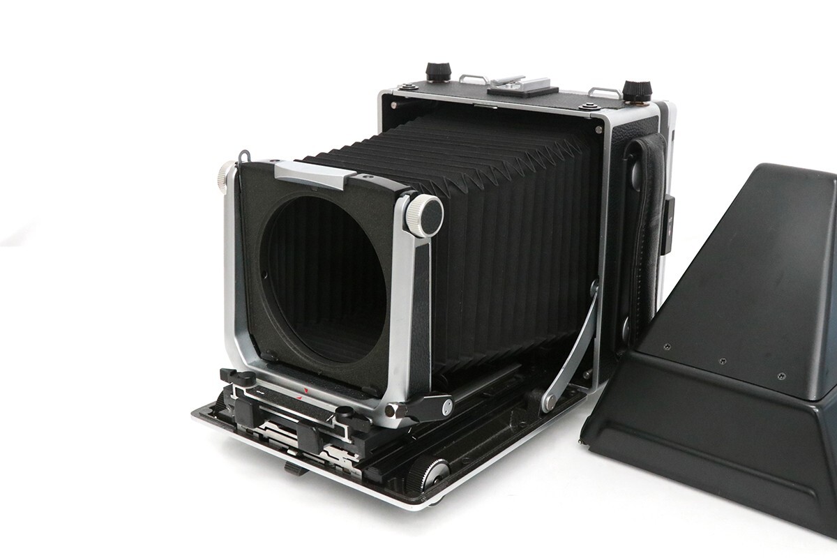 【全額返金保証】美品｜リンホフ MASTER TECHNIKA 大判フィルムカメラ ボディ ファインダー付 CA01-M4097-2C1