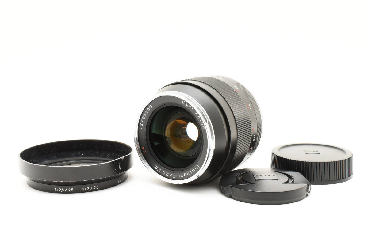 ★☆Carl Zeiss カールツァイス Distagon T* 2/28 ZE ディスタゴン 28mm F2 キャノン Canon #740☆★