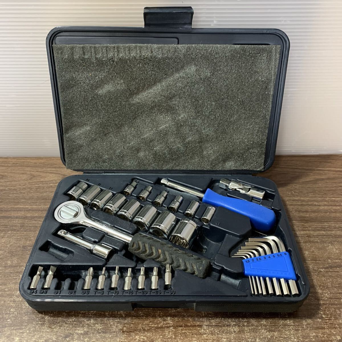 グレートツール アークランドサカモト ソケットレンチセット 40pcs GTS-400 六角棒 ドライバー 工具 ラチェットハンドル ※欠品あり (W25