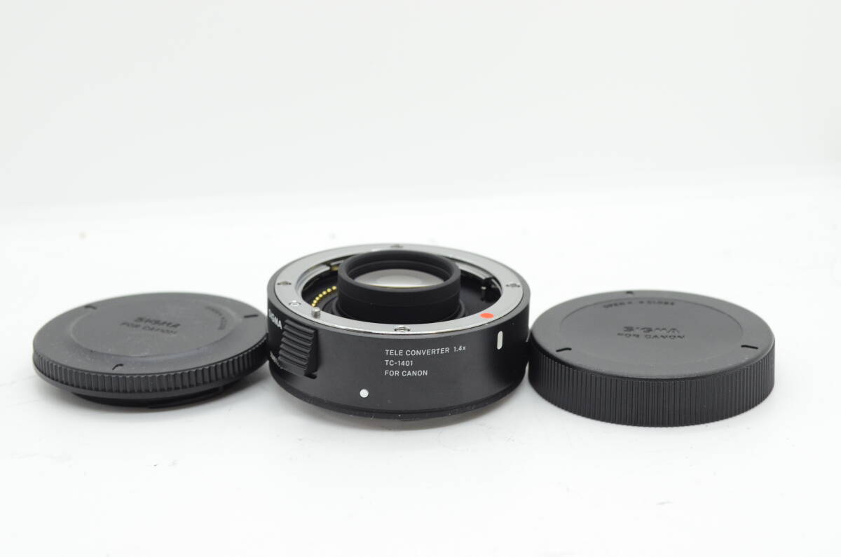 ☆★美品★SIGMA シグマ TELE CONVERTER テレコンバーター TC-1401　for　canon　EFマウント☆★