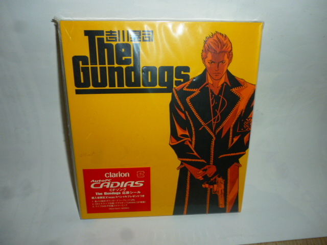 ◆BB914 CD 未開封◆吉川晃司『The Gundogs』◆国内サンプル盤◆CD EXTRA/エンハンスドCD　CADIAS CF映像/ライヴDVD予告編ストリーミング