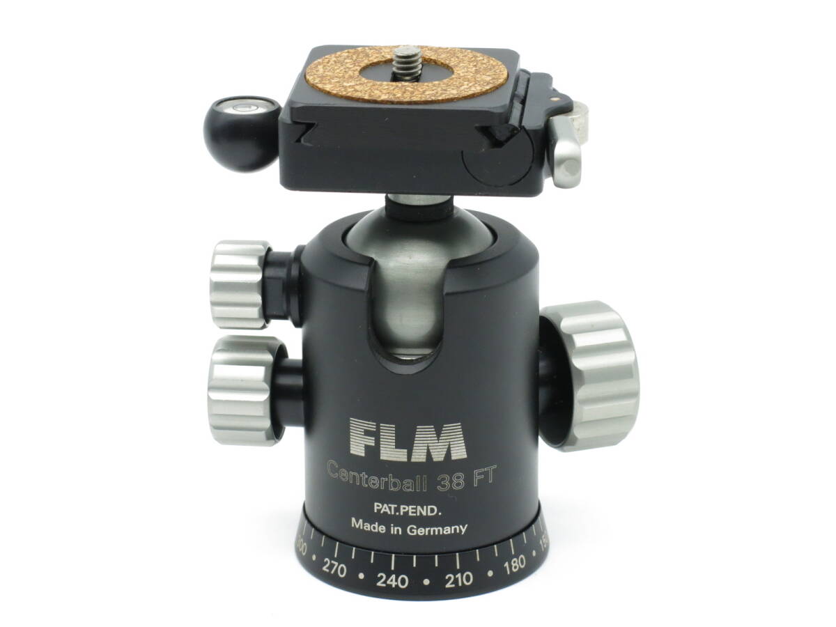 FLM Centerball CB-38 FT QRP 40 Made in Germany 雲台 自由雲台 クイックシューセット ドイツ製