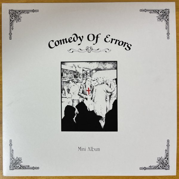 ●COMEDY OF ERRORS / Comedy Of Errors (1st/1986年作/英国産Prog/Pomp Rock) ※英国盤ミニLP/自主制作/美品【 SRT 6KL 1033 】1986年発売