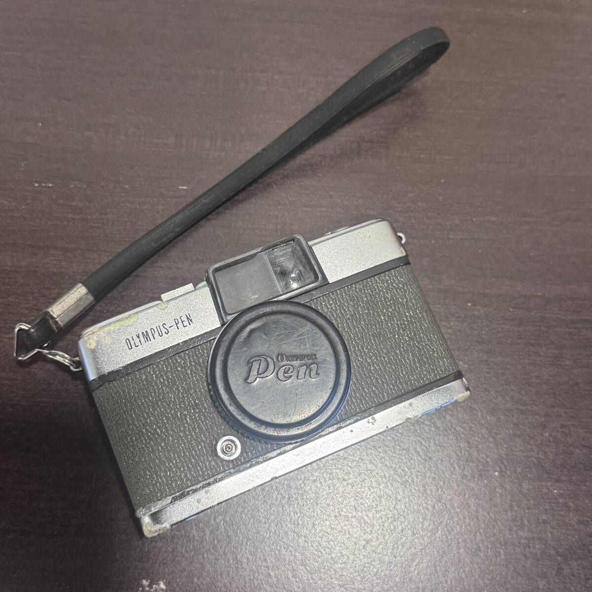 アンティーク　日本製 オリンパス ペン フイルムカメラ 昭和レトロ OLYMPUS-PEN