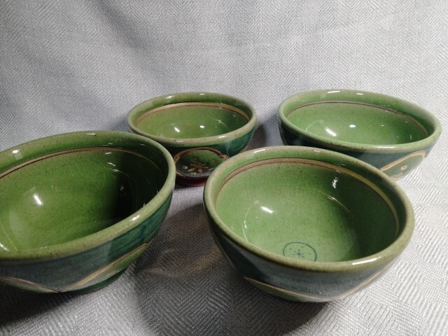 有田焼　長十郎１　茶碗　小or 中　1個　11.5ｘ6/10.5x5.5cm