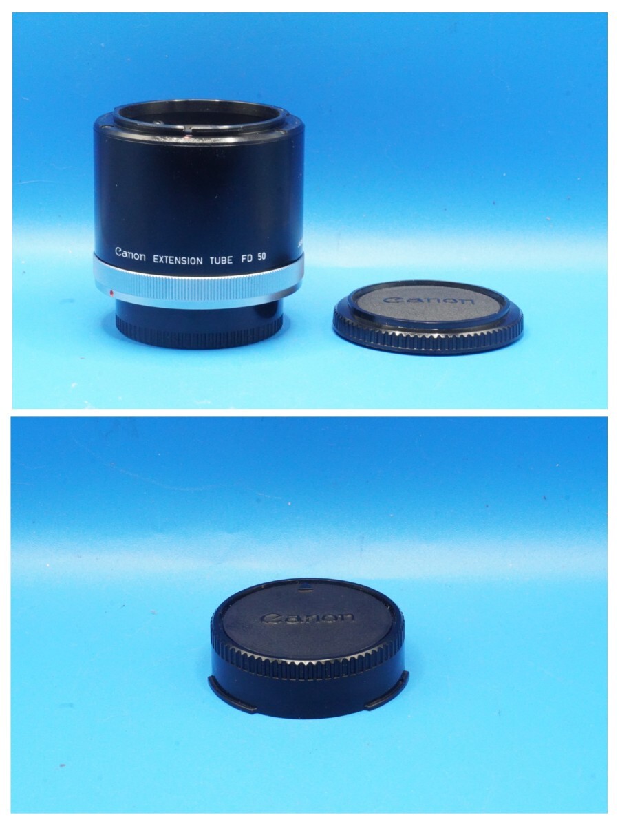 キヤノン エクステンションチューブ EXTENSION TUBE FD 50-U 装着確認済 前後キャップ付属