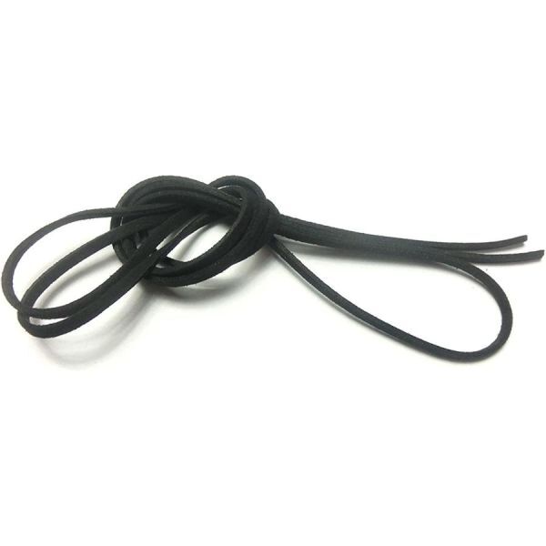 3mm 黒色 革紐 ネックレス ブレス等に 3mm×90cm