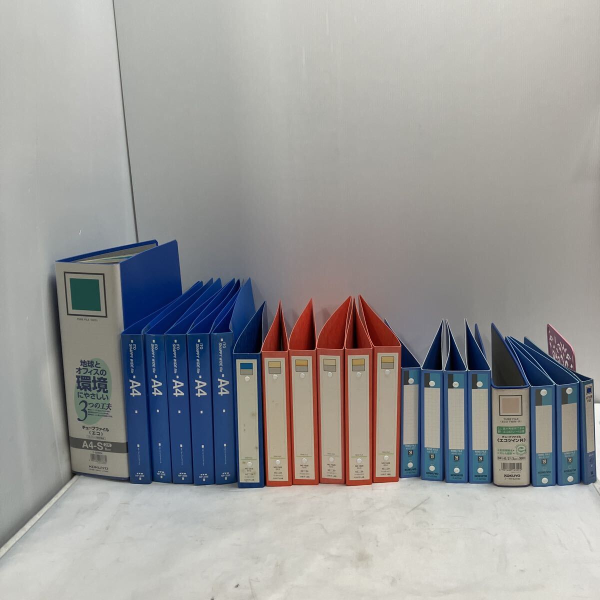 BB56 ファイル山売り　 事務用品 ファイル チューブファイル リングファイル　スナッピーワイドファイル 文房具 ファイル