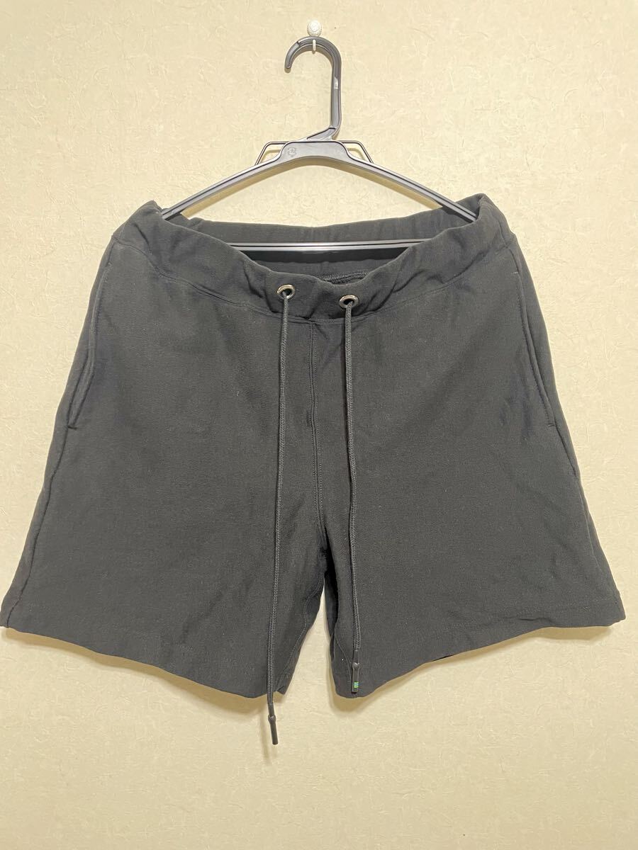 ファミマ　コンビニエンスウェア　スウェットショートパンツ　M 黒