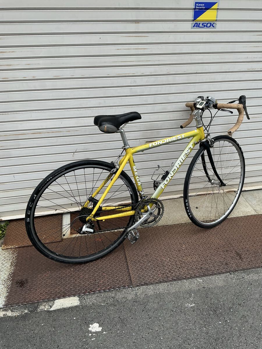 【L直B623】引き取り限定 FONDRIEST フォンドリエスト ロードバイク イタリア製 700×28c 27.5インチ 自転車