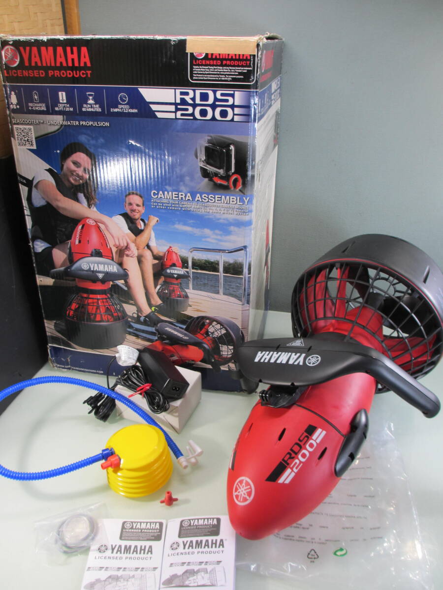 YAMAHA/ヤマハ　シースクーター　RDS200　速度3.2ｋｍ　動作確認済み　水中スクーター中古