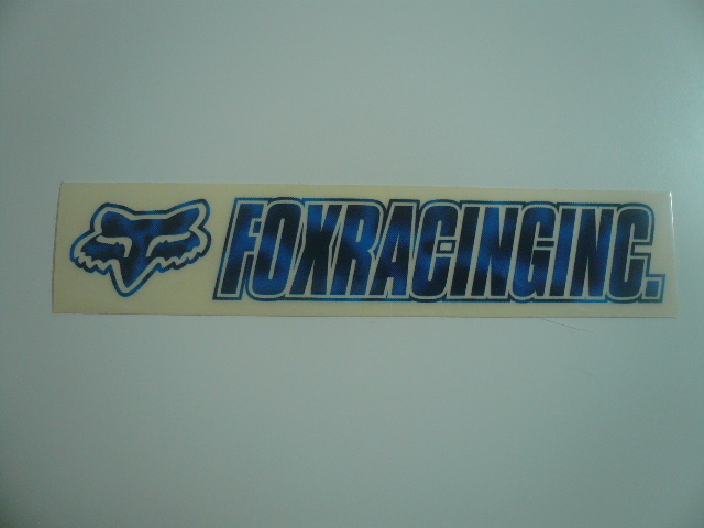 FOX　FOXRACING ステッカー