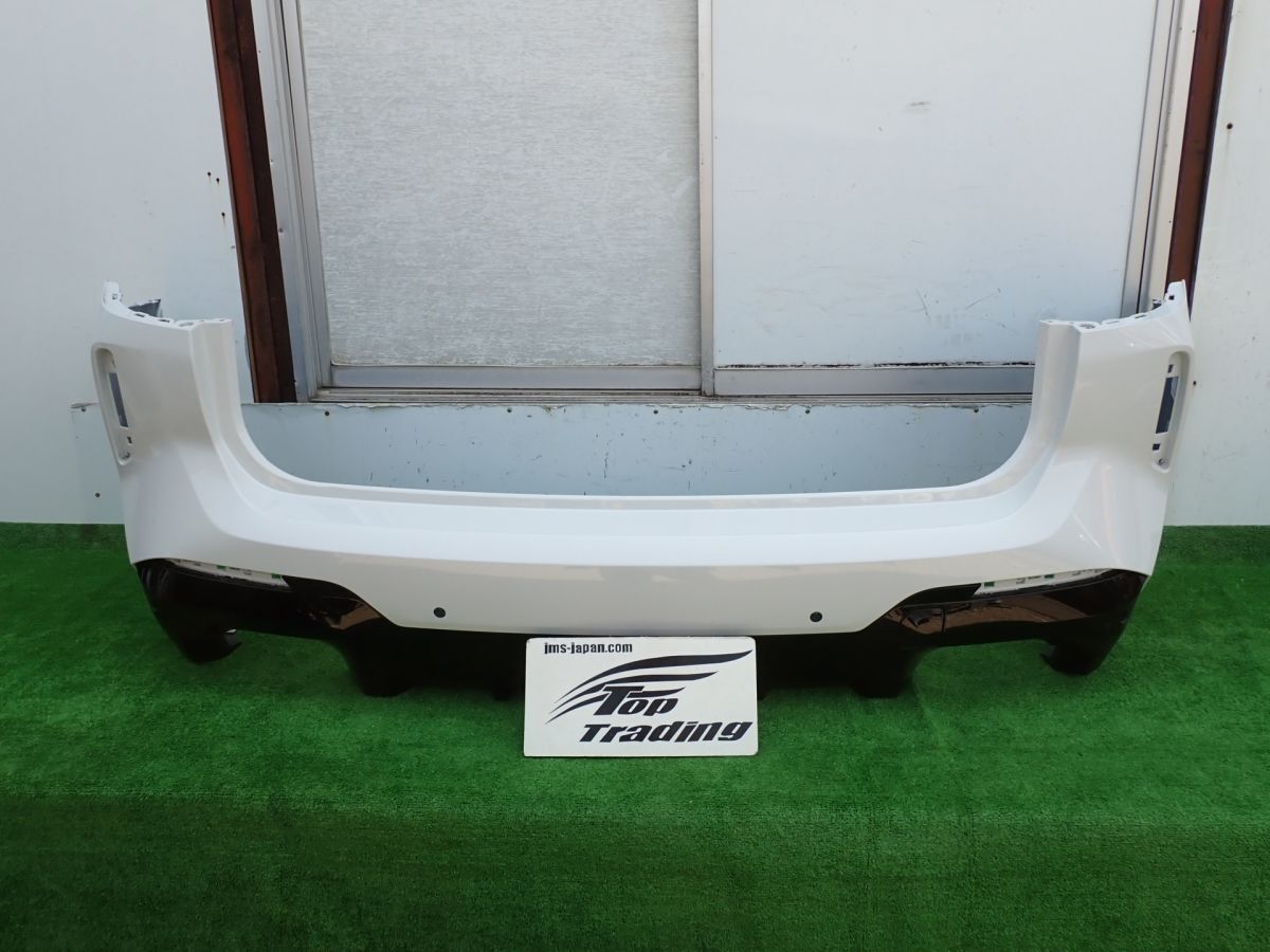 L6303vc BMW純正 X3 G01 Mスポーツ LCI 後期 リアバンパー ロアパネル付 5112 8081855 (5112 5A40FC3) アルピンホワイト/300