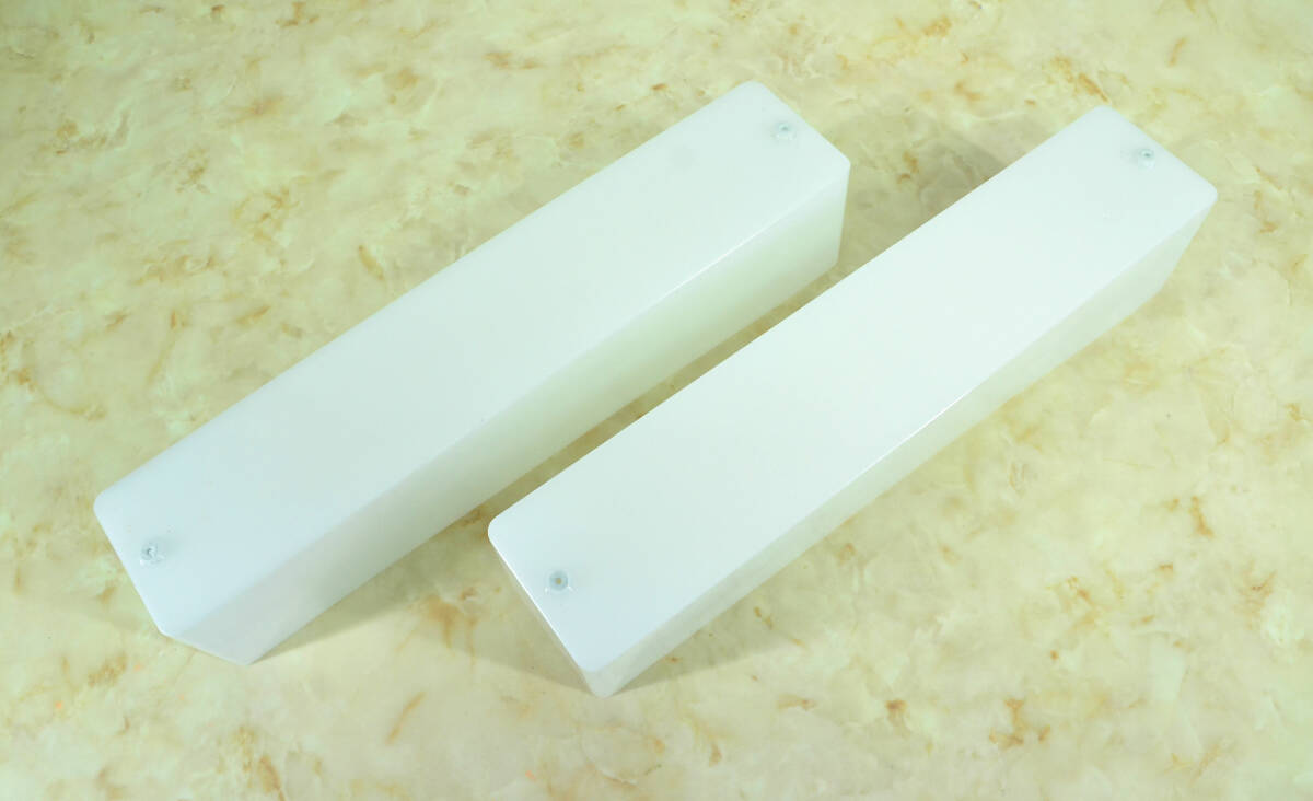 National ナショナル 照明器具カバー 40cm-8.5cm-8.5cm アクリルプラスチック製【カバーのみ】【在庫１点のみ】中古品