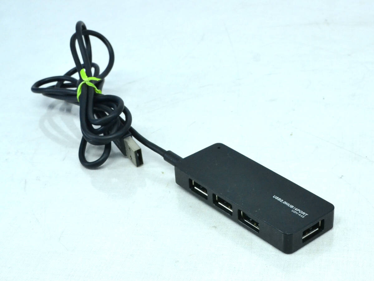 4ポートUSBハブ U2H-A4S エレコム ELECOM 中古品 