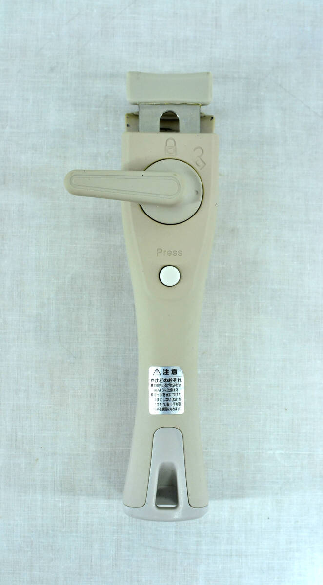 フライパン取っ手 マルチハンドル クリーム色 ベージュ 持ち手 着脱式ハンドル 中古品