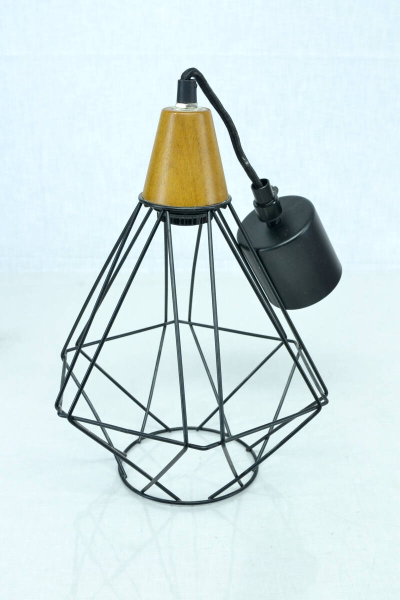 ニトリ NITORI ペンダントライト ブラック 天井照明器具 吊り下げ照明器具 おしゃれ 中古品