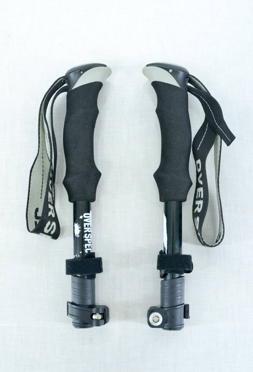 OVERSPEC トレッキングポールI型グリップ 交換用グリップ 取替グリップ【グリップのみ】持ち手 中古品 ２個あり