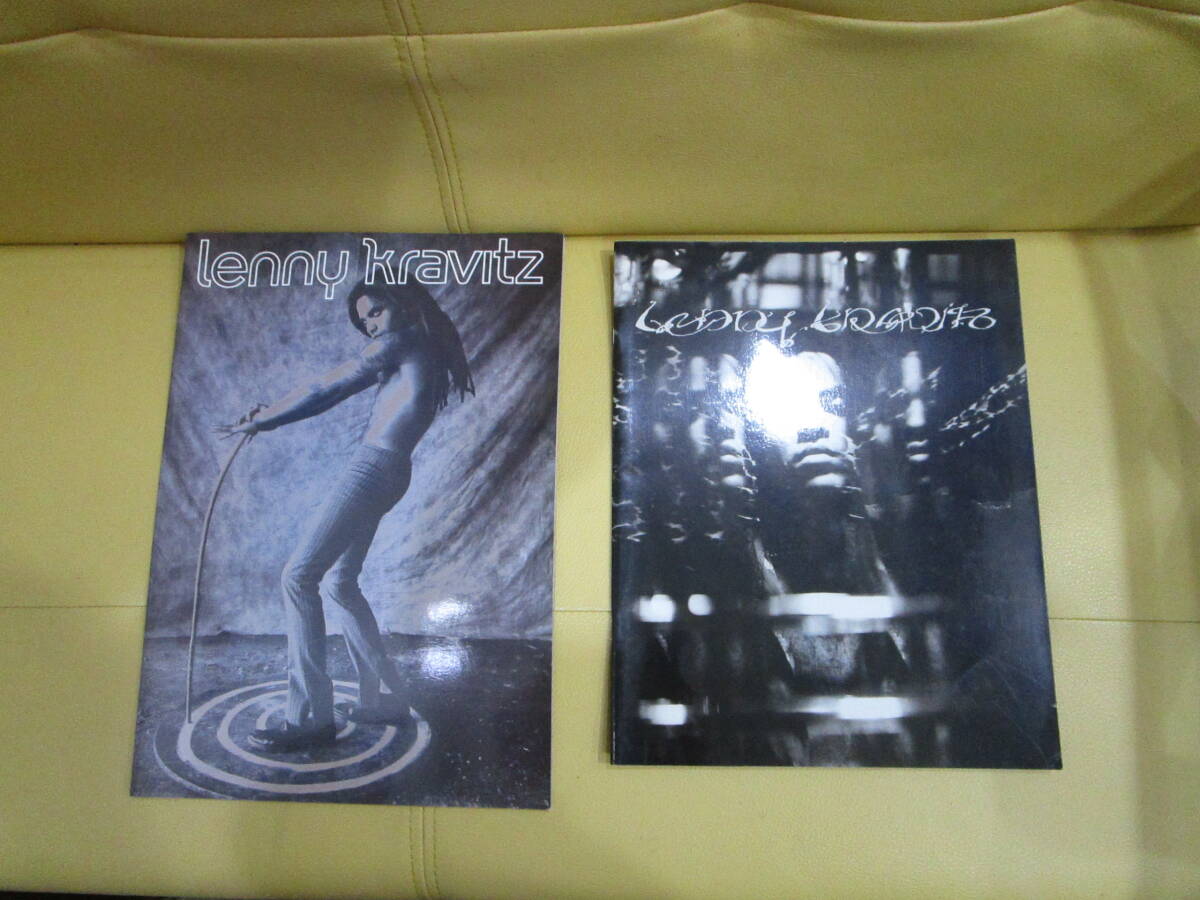 ツアーパンフレット 2冊 LENNY KRAVITZ レニー・クラヴィッツ Lenny Kravitz