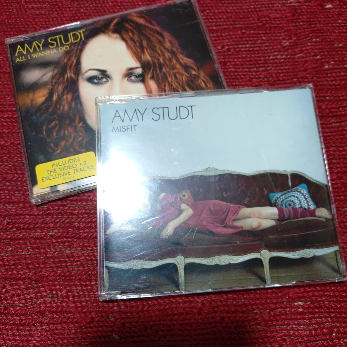 AMY STUDTエイミー・スタッド★MISFIT☆ALL I WANNA DO輸入盤シングル２枚