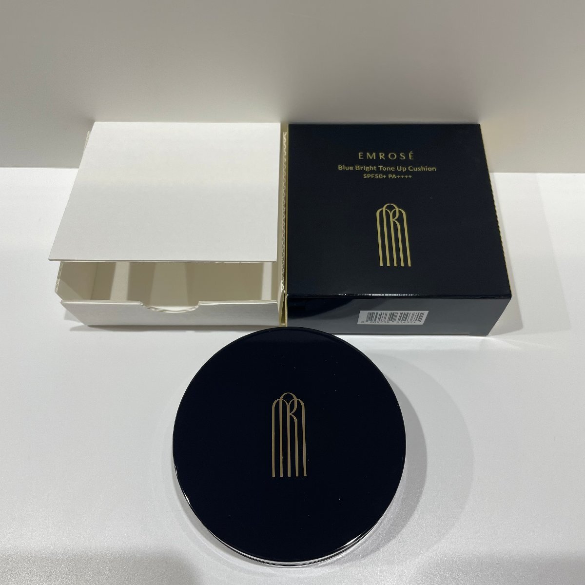 ★【4】EMROSE エムロゼ ブルーブライトトーンアップクッション コスメ 日焼け止め BLUクッション 15ｇ 0.52oz 未使用