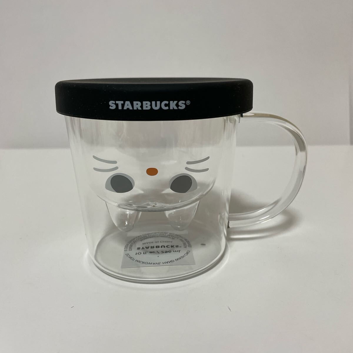 Starbucks Coffee スターバックス ハロウィン2024 ダブルウォール グラスマグ 296ml マグカップ 未使用 M2