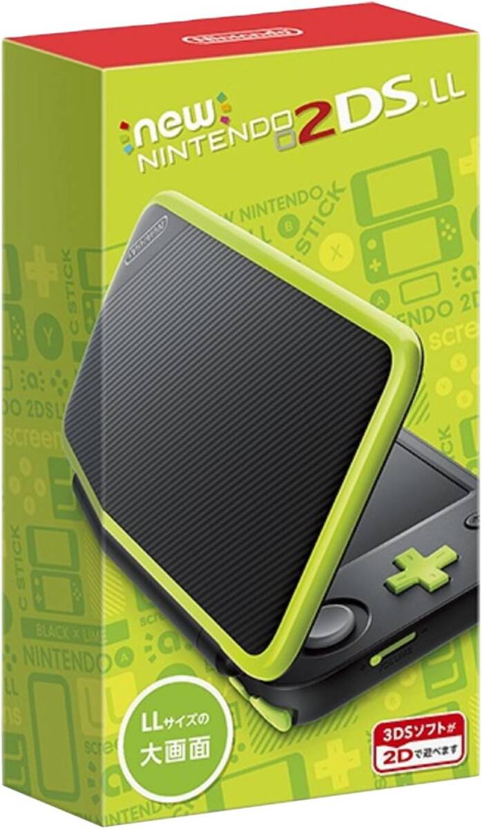 任天堂 Newニンテンドー2DS LL ブラック×ライム 新品未開封