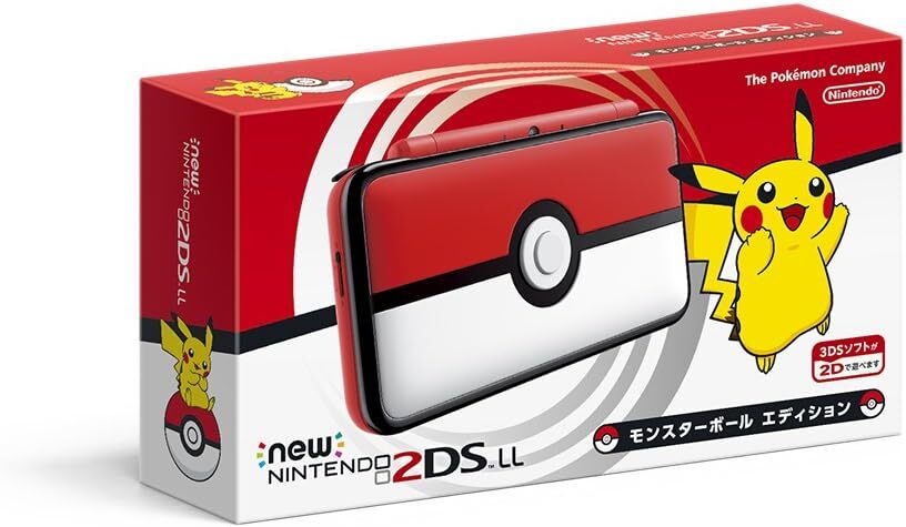 任天堂 Newニンテンドー2DS LL モンスターボールエディション 新品未開封
