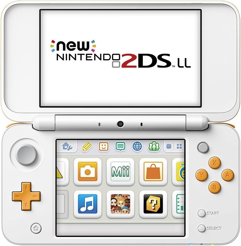 任天堂 Newニンテンドー2DS LL ホワイト×オレンジ 新品未開封