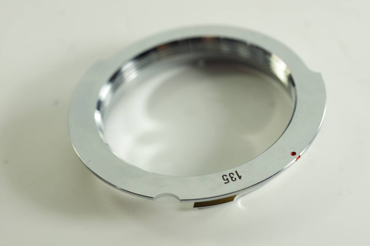 RBCG010『キレイ』メーカー不明 135mm (L39マウントレンズ → ライカMマウント変換）マウントアダプター