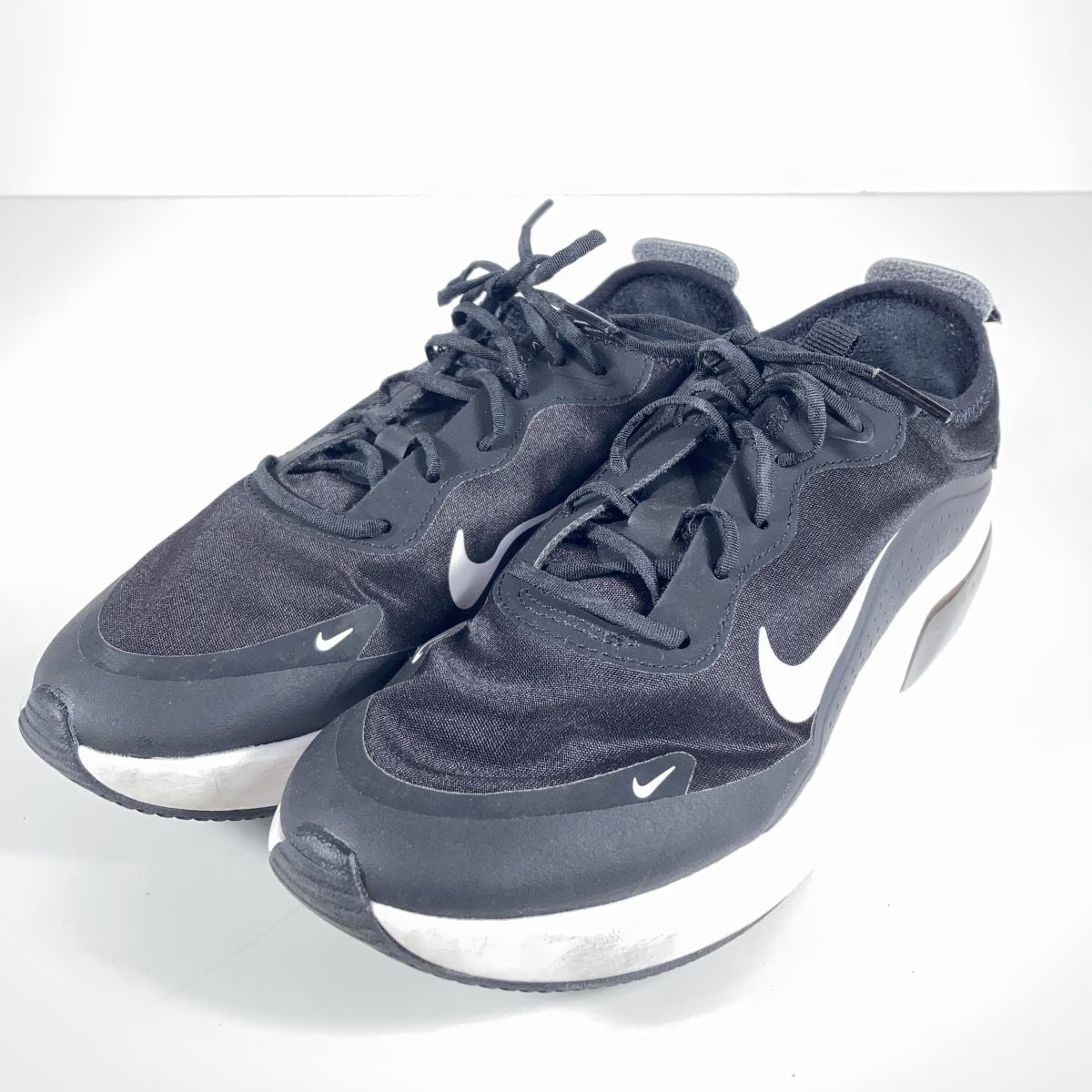 NIKE AIR MAX 24.5cm ナイキ エアマックス スニーカー ブラック×ホワイト レディース 靴 ローカット ディア CI3898-001 DIA