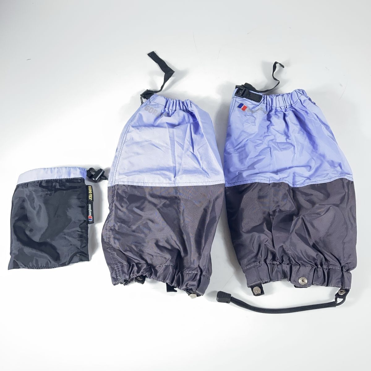 BERGHAUS S GORE-TEX バーグハウス ゴアテック 登山用ゲイター ゲーター 防水 レッグカバー 両足セット 登山スパッツ ロングスパッツ 雨