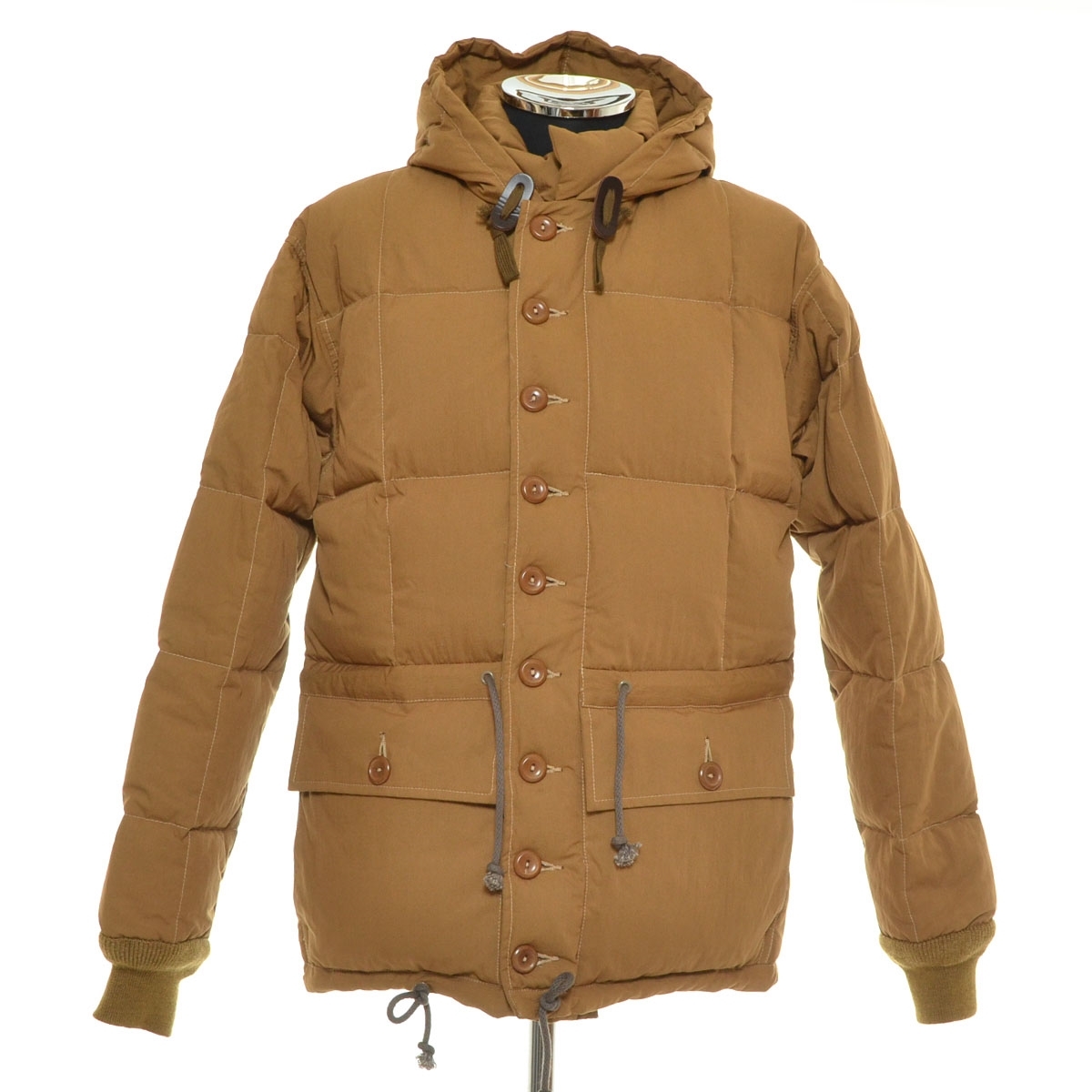 ●566115 Colimbo コリンボ ●ダウンジャケット EXPEDITION DOWN PARKA サイズS メンズ ライトブラウン