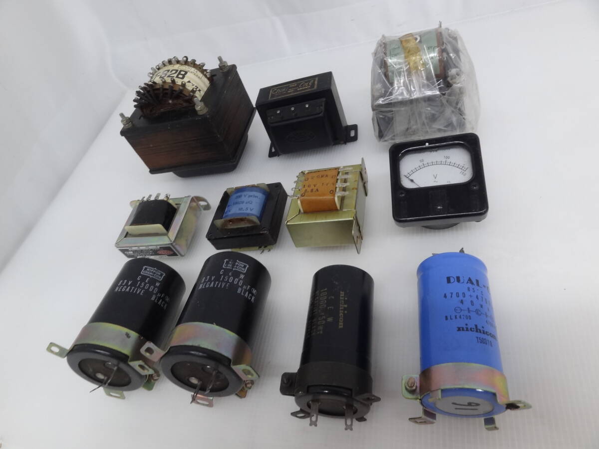 〈無線機器〉　コンデンサー　チョークコイル　他