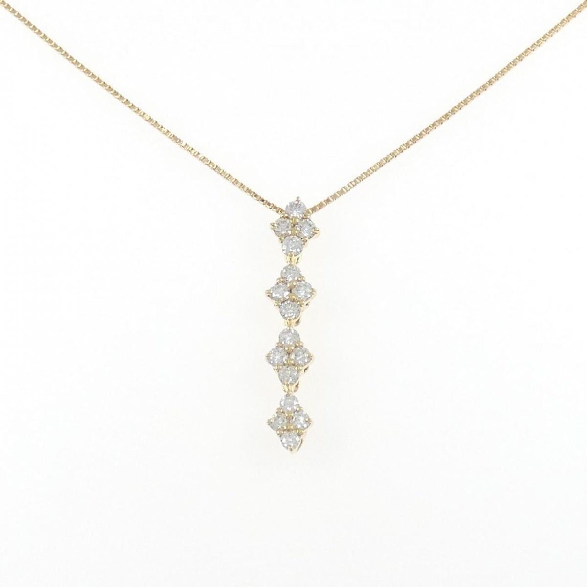 モニッケンダム ダイヤモンド ネックレス 0.77CT