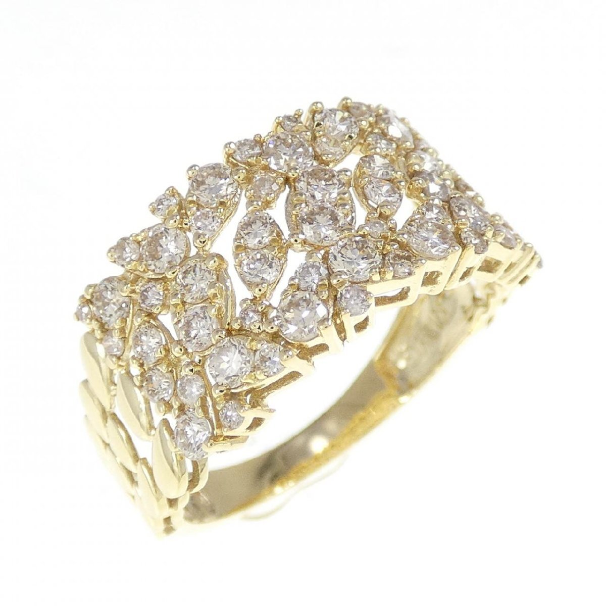 K18YG ダイヤモンド リング 1.00CT