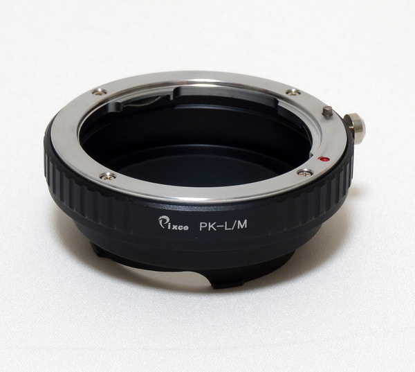ペンタックス PENTAX Kマウントレンズ PK → ライカMマウントアダプター 6bitコード対応