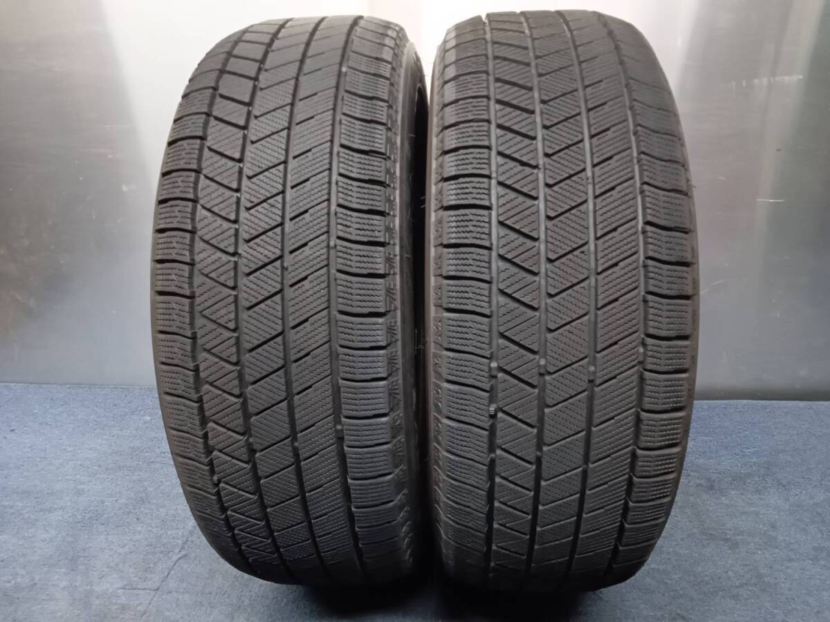 ★7.5分山★22年製★ ブリヂストンBLIZZAK VRX3 215/60R16　2本セット スタッドレス　C671